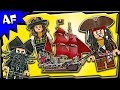 Lego Pirates of the Caribbean QUEEN ANNE's Revenge 4195 Stop Motion Build Review