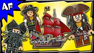 Lego Pirates of the Caribbean QUEEN ANNE's Revenge 4195 Stop Motion Build Review screenshot 2