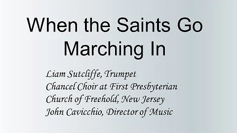 When the Saints go Marching In - John Cavicchio - ...