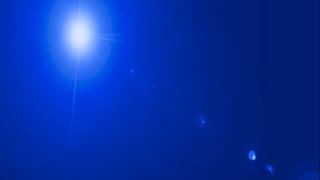 Blueberry blue screen lens flare background | 4K