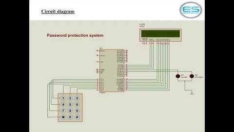 Password protection system using Micro controller|| EROTECH Solutions