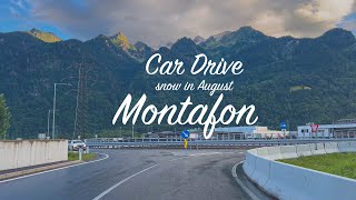 Car Drive 4K - Montafon (Bludenz - Lorüns - Schruns - Tschagguns - Latschau) Piano Sounds