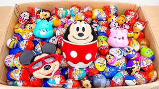UNBOXING DISNEY Minnie SQUISHY Mystery Toys Series ASMR | NO TALKING screenshot 1