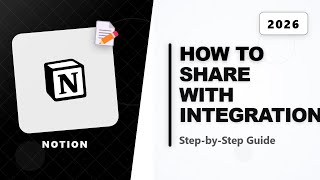 How To Share Notion Database With Integration