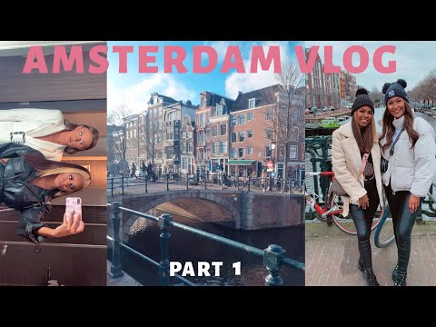 AMSTERDAM VLOG PART 1 | MARIA & EIREANN