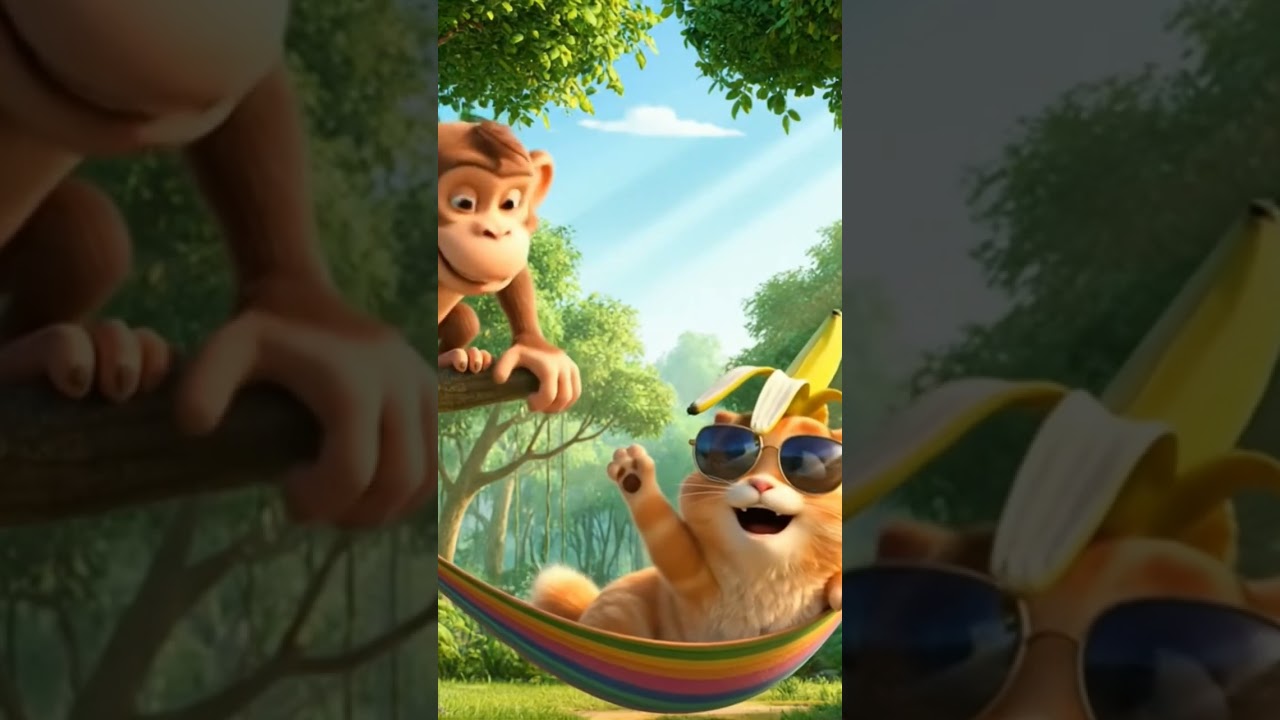 #cat #গরু #বাদর