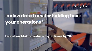 How Makino Achieved 20x Faster File Transfers with Aryaka