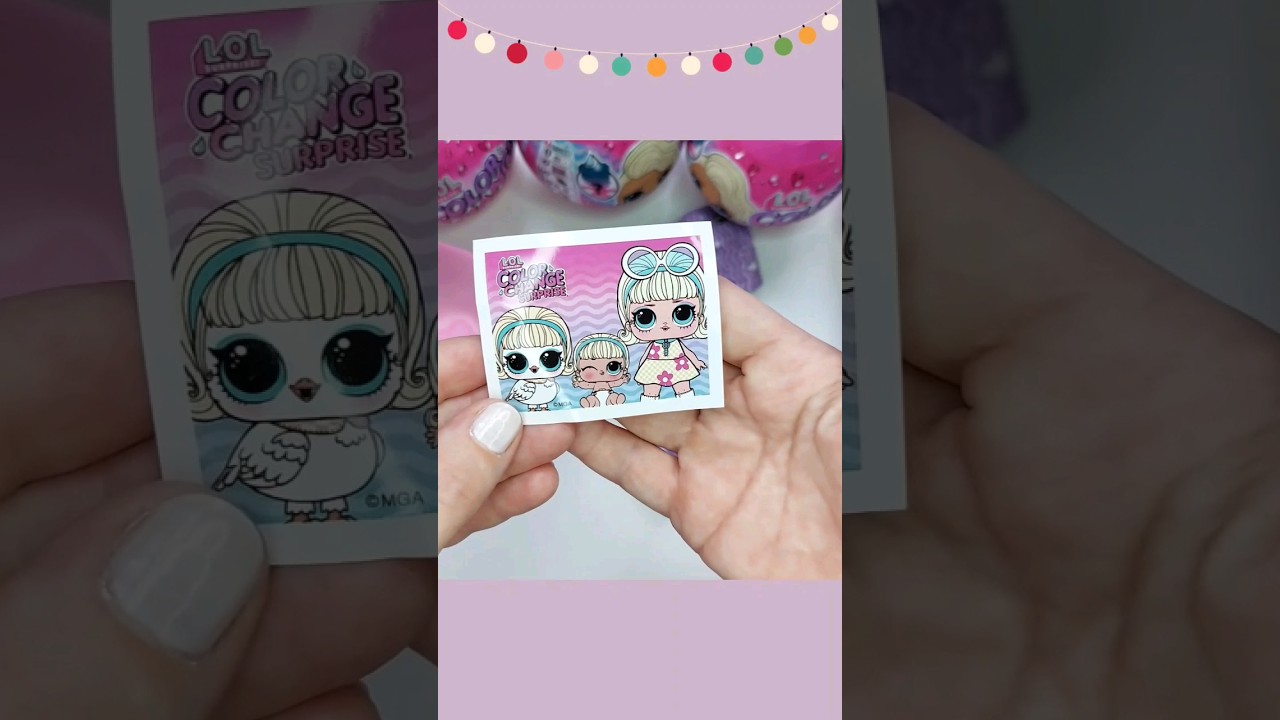 ASMR L.O.L. Surprise! Unboxing Color Change Surprise 