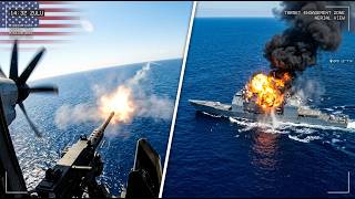 AC-130 Gunship Attacks as Torpedoes Finish the USS Mobile Bay | RIMPAC 2026