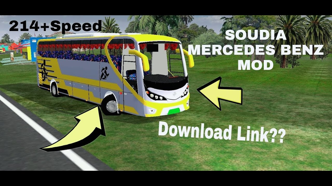 SOUDIA MERCEDES BENZ Bus Mod.Bus Simulator Indonesia.2022 YouTube