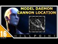 𝐇𝐄𝐋𝐋𝐏𝐎𝐈𝐍𝐓 Model Daemon Cannon Location - Item Blueprint [Embassy Hidden Items]
