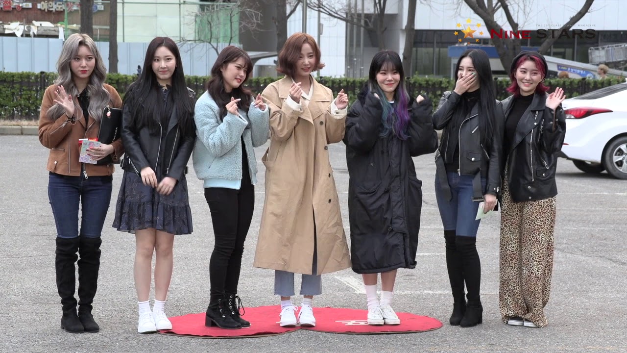 모모랜드 (MOMOLAND) @ 190322 뮤직뱅크 출근길