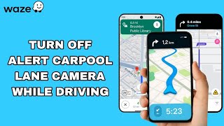 Waze ऐप पर गाड़ी चलाते समय कारपूल लेन कैमरा कैसे बंद करें | चरण दर चरण screenshot 5