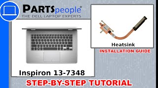 Dell Inspiron 13-7348 (P57G001) Heatsink How-To Video Tutorial