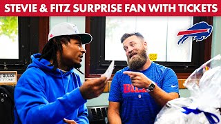 Stevie Johnson & Ryan Fitzpatrick Surprise Teacher With Buffalo Bills Tickets! | Buffalo Bills Profile
