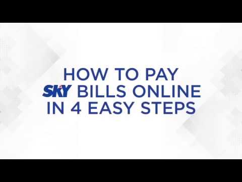 HOW TO PAY YOUR SKY BILLS ONLINE