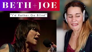 Beth+Joe "I'd Rather Go Blind" REACTION & ANALYSIS by Vocal Coach/Opera Singer