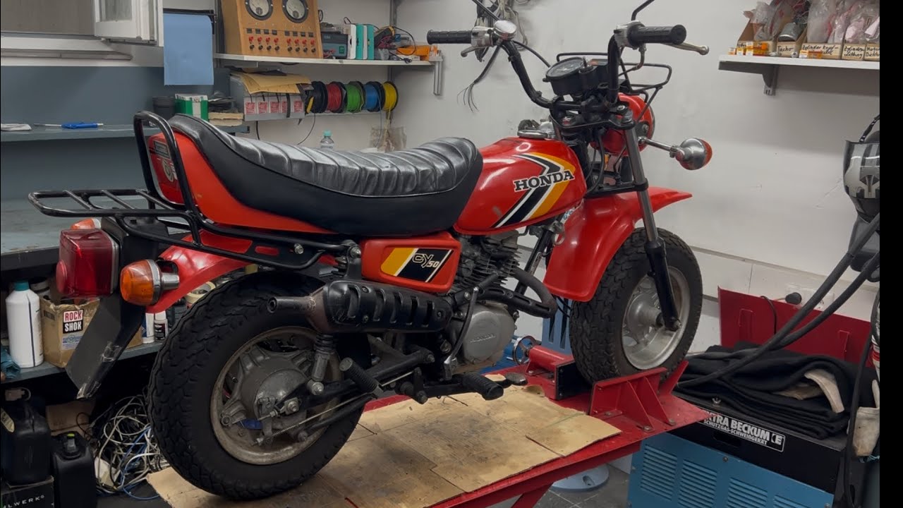 Honda CY 50 nach 15 Jahre Standzeit wieder zum laufen bringen. Genau erklärt!!
