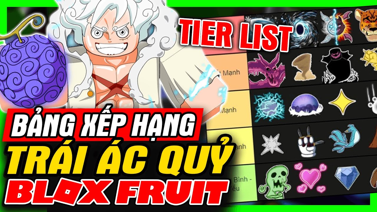 Top 10 trái ác quỷ có sức mạnh bậc nhất trong Blox Fruit