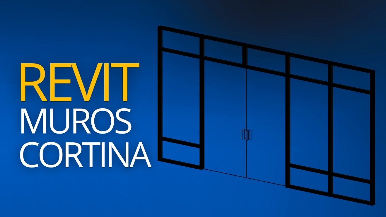 ¡Cómo crear muros cortina en Revit fácil y rápido!