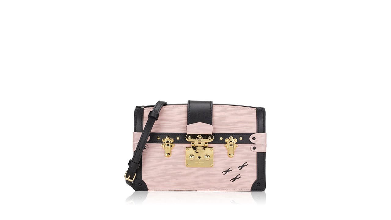 Louis Vuitton Epi Trunk Clutch Rose Ballerine 