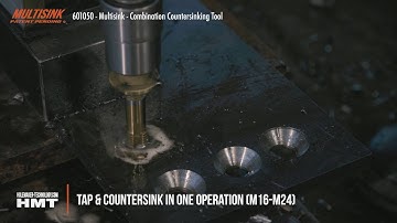 The MultiSink® Combination Drill & Countersink Tool
