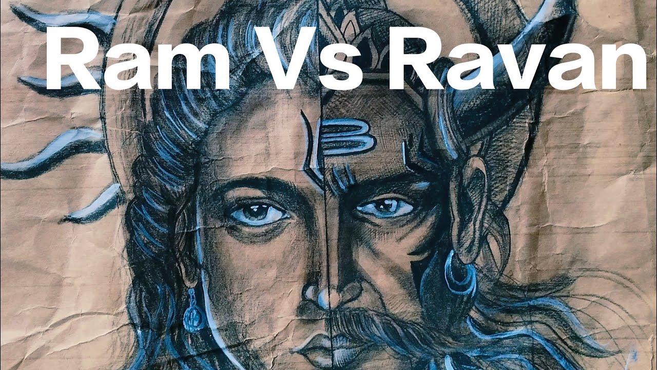 Rama Vs Ravana l Good Vs Evil l Ram and Ravan in Single form l #ramayan ...