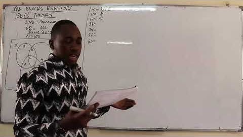 QA  - Set theory, Simulation MAY 2019 Q1- Call 0723579332 or 0726531471 for classes and revision