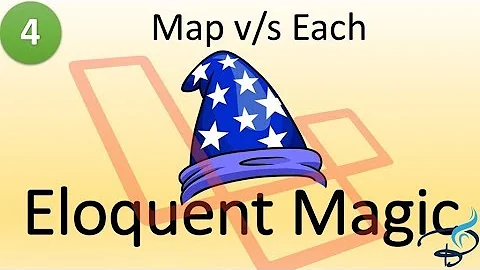 Eloquent Collection Magic - Map vs Each Methods #4