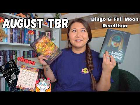 August TBR | Chaos, Bingo, and Full Moon Readathon