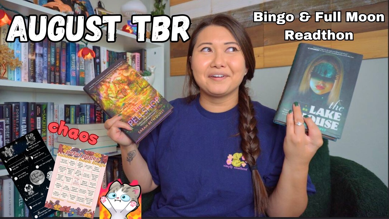 August TBR | Chaos, Bingo, and Full Moon Readathon