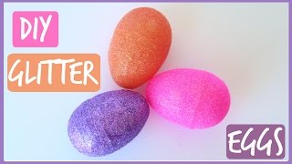 Famous Glitter Easter Eggs DIY | How to make Glitter Easter Eggs Wealth