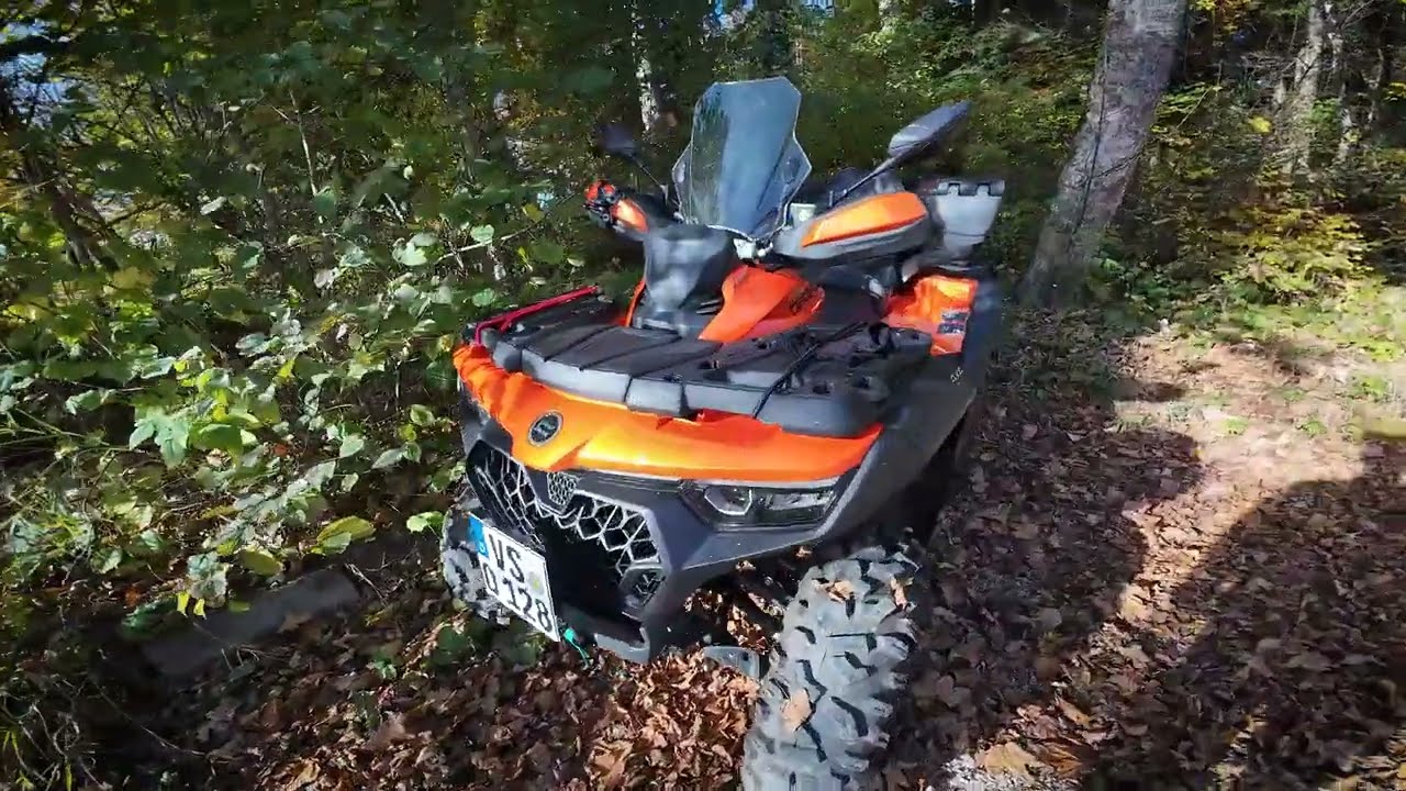 cfmoto 850, Шпайхинген. dji. Stadt Spaichingen, Germany
