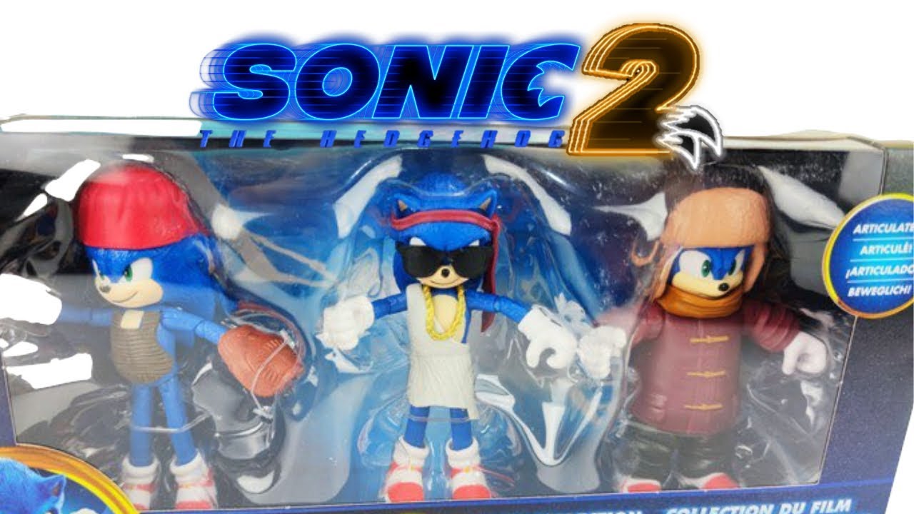 JAKKS Pacific e Disguise revelam novos produtos do filme Sonic The Hedgehog  2