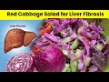 Easy red cabbage salad  red cabbage recipes  salad for fatty liver