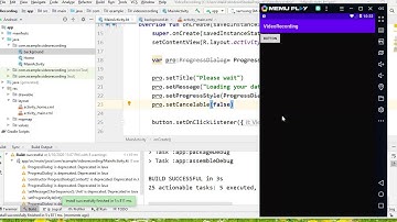 MAD 20  Progress Dialog