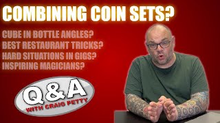 Thumbnail for Restaurant Tricks, Elite Coin Range, Poly Dice Magic & More! | Q&A With Craig Petty