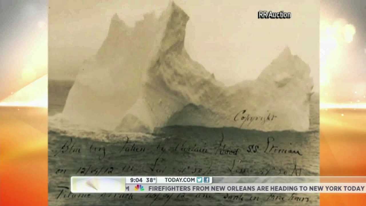 Is this the iceberg that sank Titanic? - YouTube