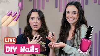 Giving Roni a Manicure and Painting Her Nails!