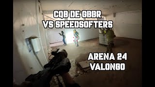 CQB com GBBR vs Speedsofters - Arena 24, Portugal - GHK DD MK18 + Umarex Glock17 gen4