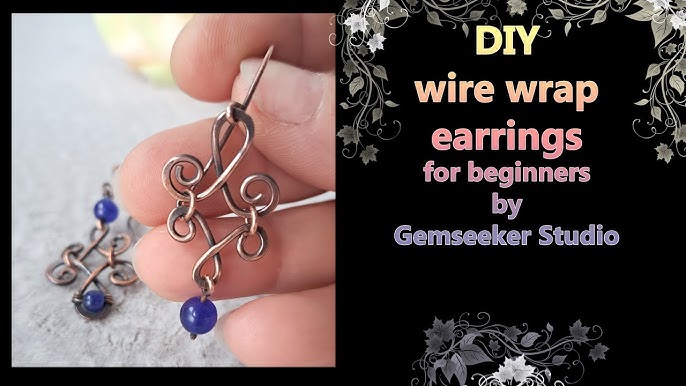 How to Wire Wrap Matching Pendants and Earrings with Headpins and Ball Pins  – Gempacked Blog