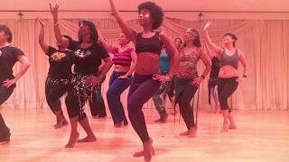 Urban Fusion Belly Dance Class, Sky Walker