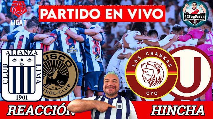 U CAMPEON🔴ALIANZA LIMA 1-2 CUSCO / CHANKAS 0-0 UNIVERSITARIO🔴EN VIVO  LIGA 1 CLAUSURA 🔴Reaccion