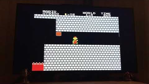 How to get small firepower on super Mario bros nes