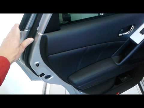 Nissan Murano (Ниссан Мурано): Как открыть заднюю дверь