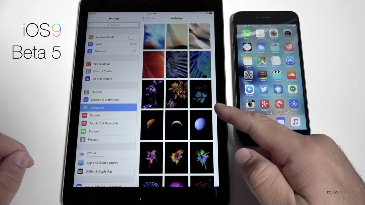 Grab the Gorgeous iOS 9 Default Wallpaper | OSXDaily