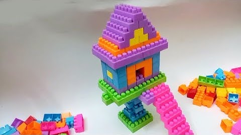 Satisfying DIY Lego Tree House/ASMR Building Blocks/lego building fun#buildingblocks#asmr#asmrsounds