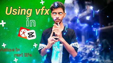 I made anime Live Action // using vfx in  kinemaster #vfxpro #kinemaster #marvel #anime#videoediting