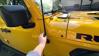 16" Jeep Antenna Replacement 🚙 | KSaAuto Short Antenna for Wrangler & Gladiator (2007–2025)
