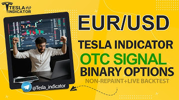 EUR/USD OTC- EUR/JPY OTC   Signal With Tesla non repaint Indicator